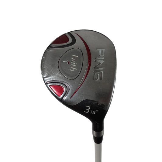 Ping Faith 3 Wood 18 D ULT 200 Ladies Flex Graphite 42" RH NEW GRIP