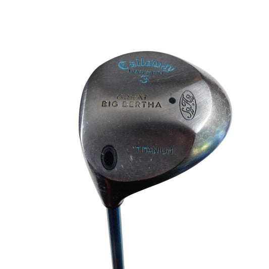 Callaway Great Big Bertha 3 Wood Gems Ladies Flex Graphite 42.5" LH NEW GRIP