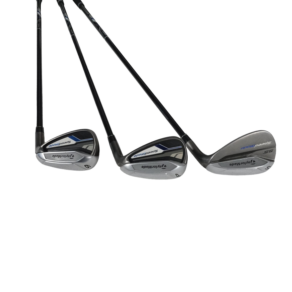 TaylorMade SpeedBlade Iron Set M Flex Senior Graphite 6-PW+SW NEW GRIPS
