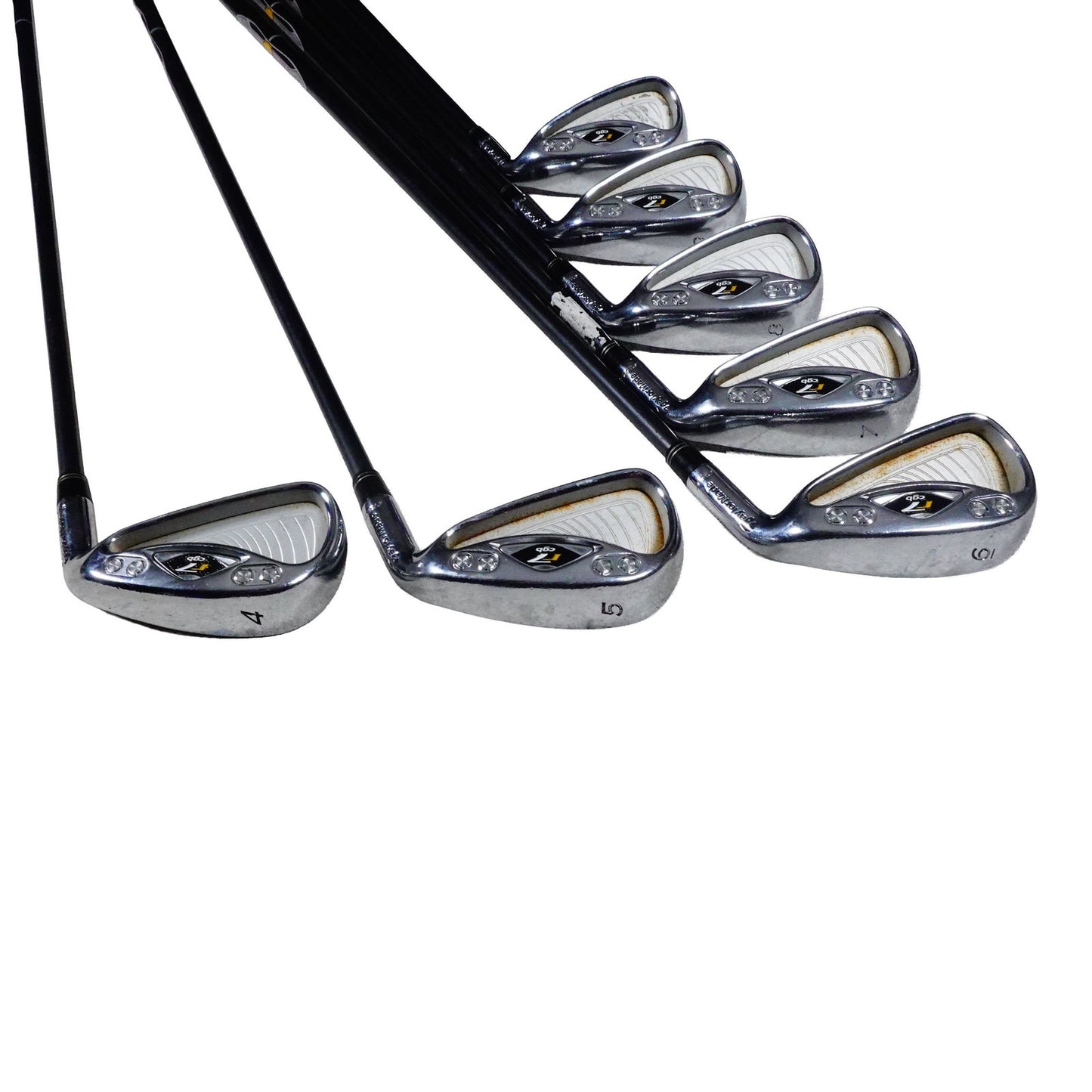TaylorMade R7 CGB Max Iron Set 55 Hyper Lite Regular Flex Graphite 4-PW +1" RH