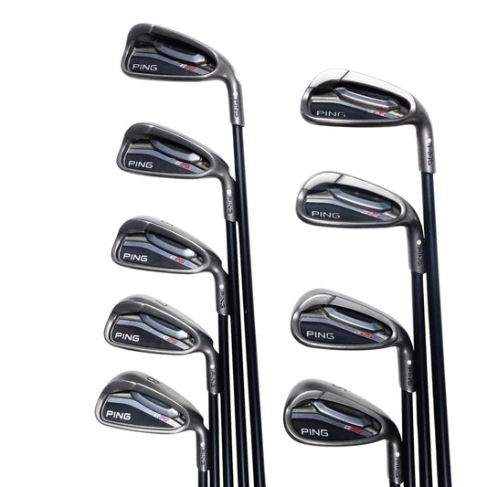 Ping G25 White Dot Iron Set TFC 189 Graphite Stiff Flex 4-PW+U+SW +1/2" RH