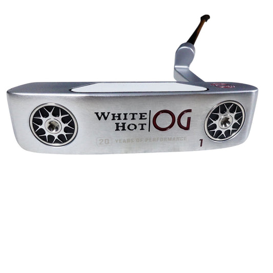 Odyssey White Hot OG 1 Tour Issue Black Shaft Blade Putter 35.5" RH with HC