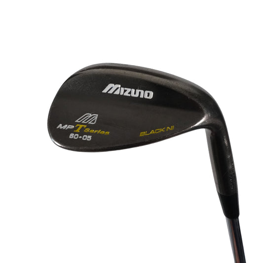 Mizuno MP T Series Black NI 60 D 05 Lob Wedge Flex Dynamic Gold Steel 35.5" RH
