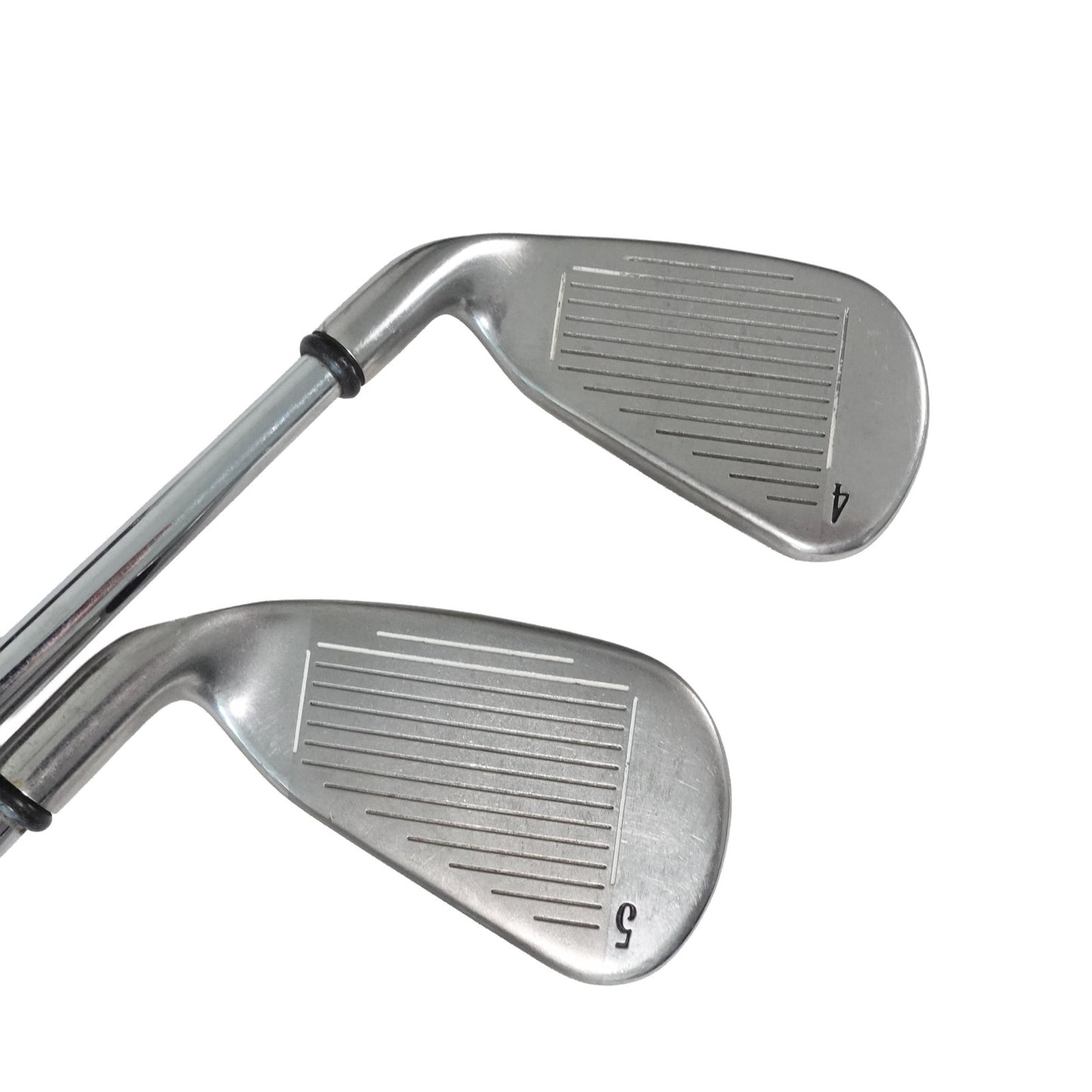 Callaway Big Bertha Iron Set Uniflex Steel 4-10+PW RH +1/2" NEW GRIPS