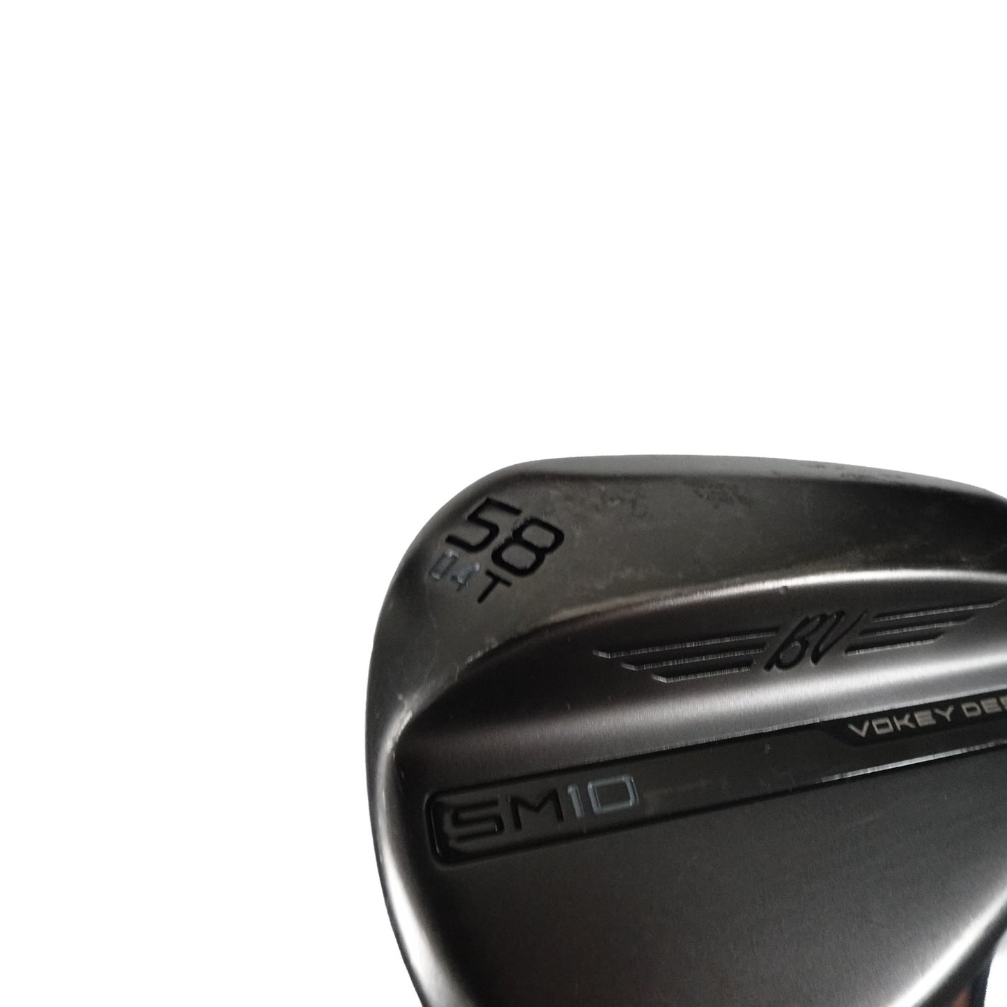 Titliest Vokey SM10 Nickel 58 D 4 T Lob Wedge Flex Steel 35" RH