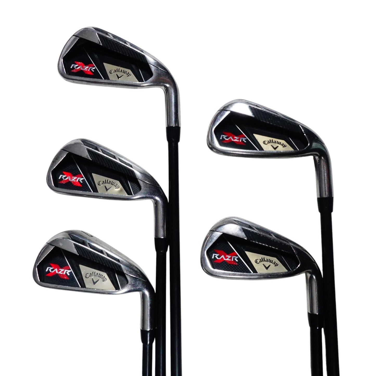 Callaway Razr X Iron Set Regular Flex Graphite 5-9 RH NEW GRIPS