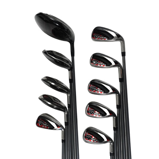 Callaway Razr X HL Set Driver 3 Wood Iron Set 4 5H 6-SW Ladies Flex RH NEW GRIPS