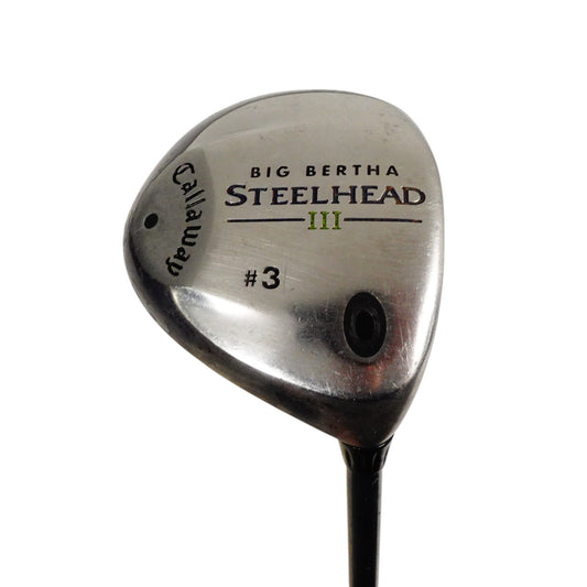Callaway Big Bertha Steelhead III 3 Wood Light Flex Senior 43" RH NEW GRIP
