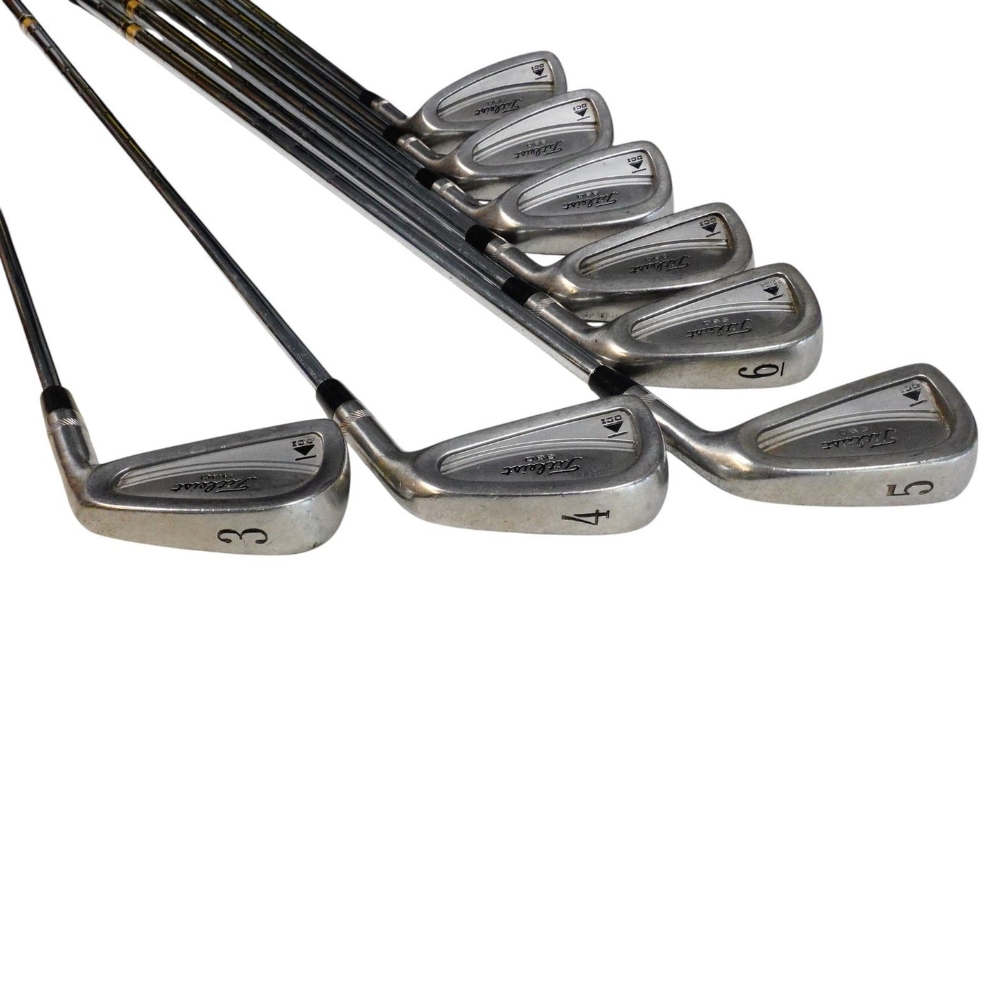 Titleist DCI 990 Iron Set Dynamic Gold S300 Stiff Flex 3-PW RH NEW GRIPS