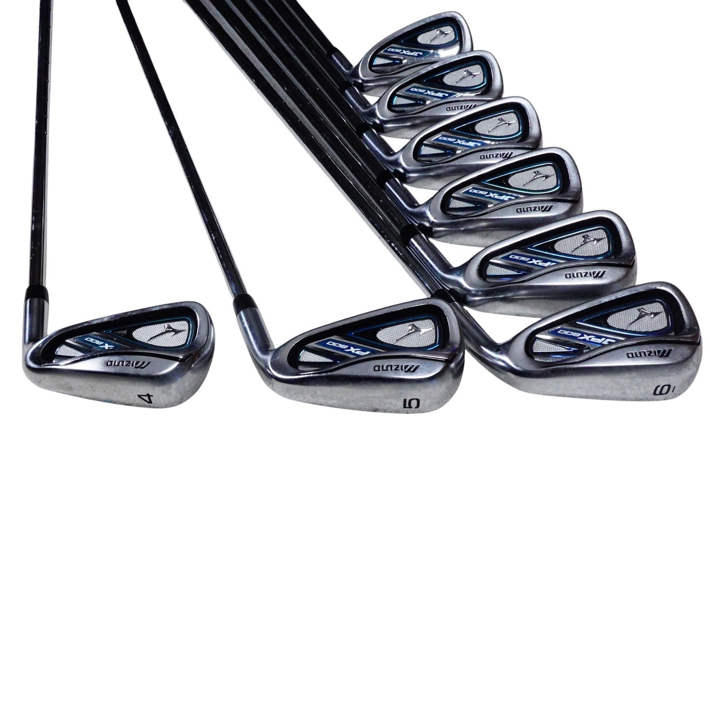 Mizuno JPX 800 Iron Set KBS Tour FST Stiff Flex Steel 4-PW+G +3/4" RH NEW GRIPS