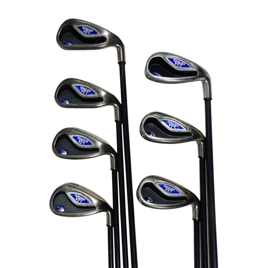 Callaway Hawkeye Iron Set System 75 Regular Flex Graphite 6-PW+A+SW RH NEW GRIPS