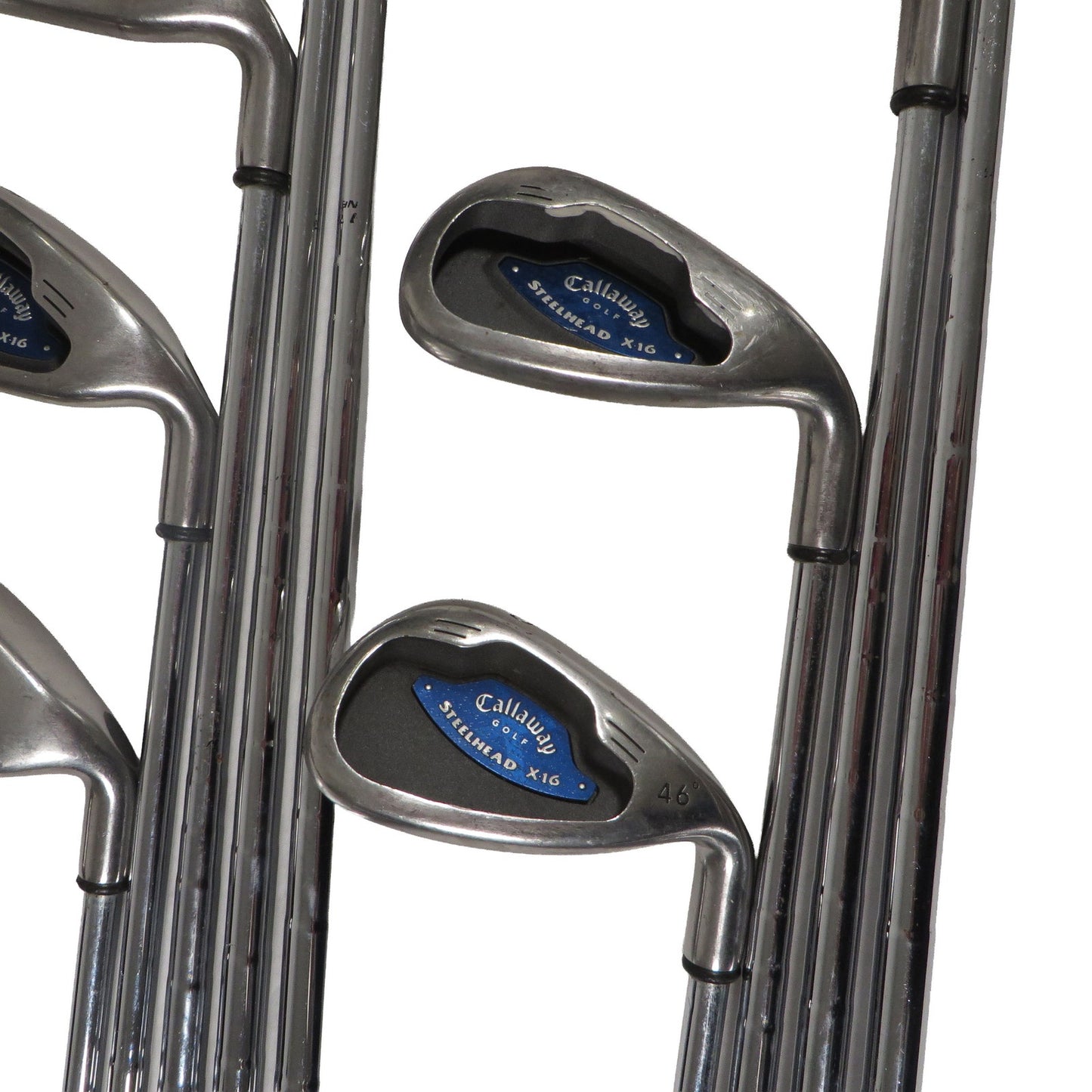 Callaway Steelhead X-16 Iron Set Uniflex Steel 2-PW RH NEW GRIPS