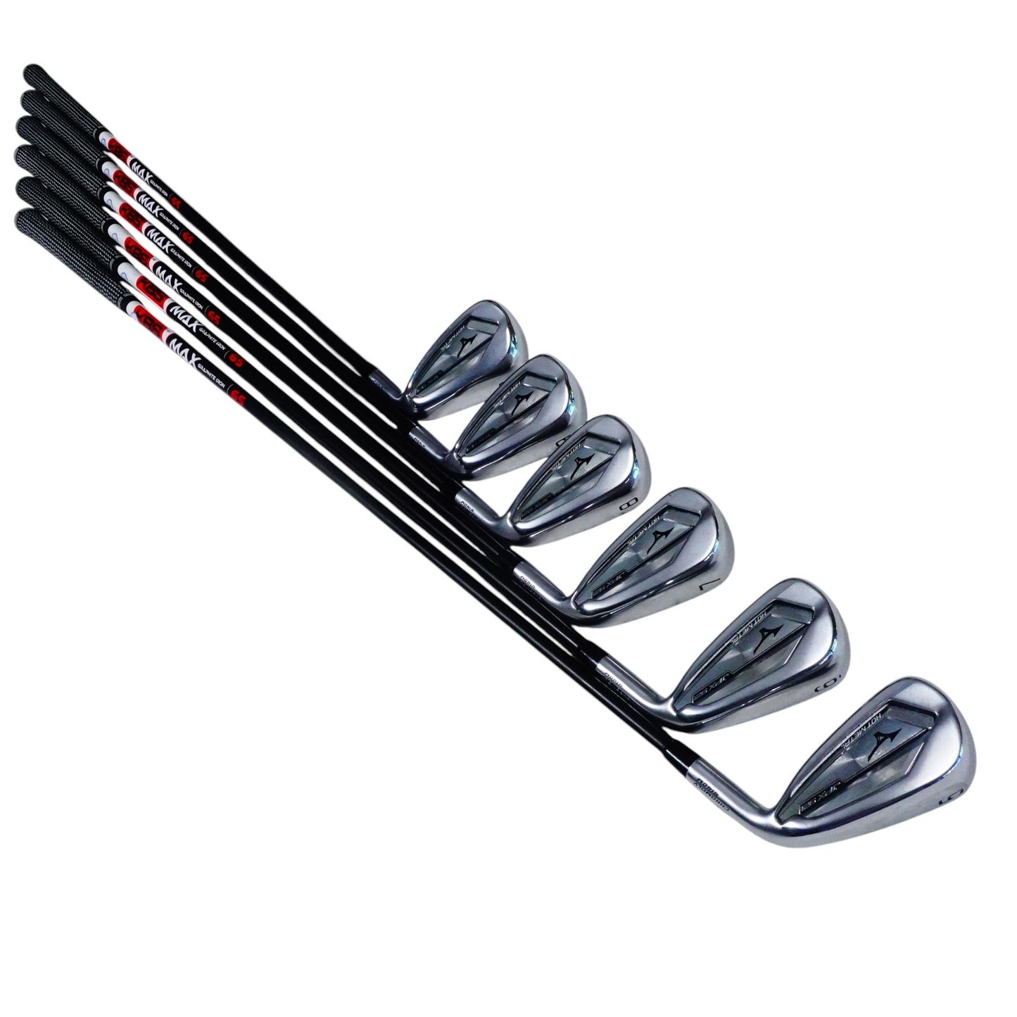 Mizuno JPX 921 Hot Metal Iron Set KBS Max 65 Regular Flex Graphite PURE 5-PW RH