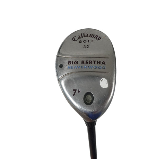 Callaway Big Bertha Heavenwood 7 Hybrid 32 D Ladies Flex 55 Graphite 37.5" RH