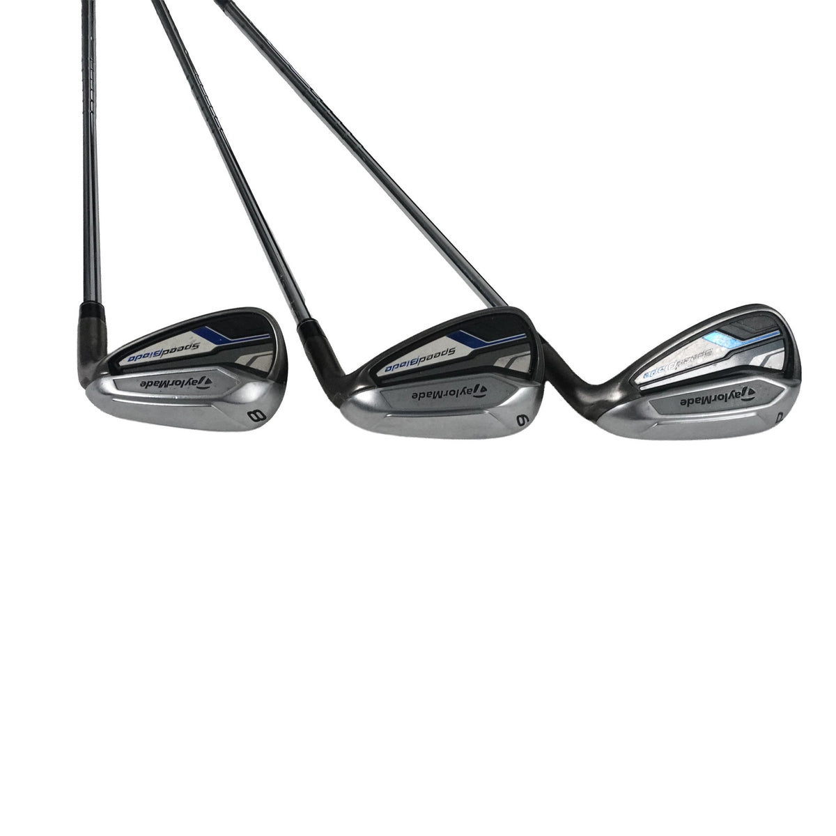 TaylorMade SpeedBlade Iron Set Regular Flex 85g Steel RH 5-PW NEW GRIPS