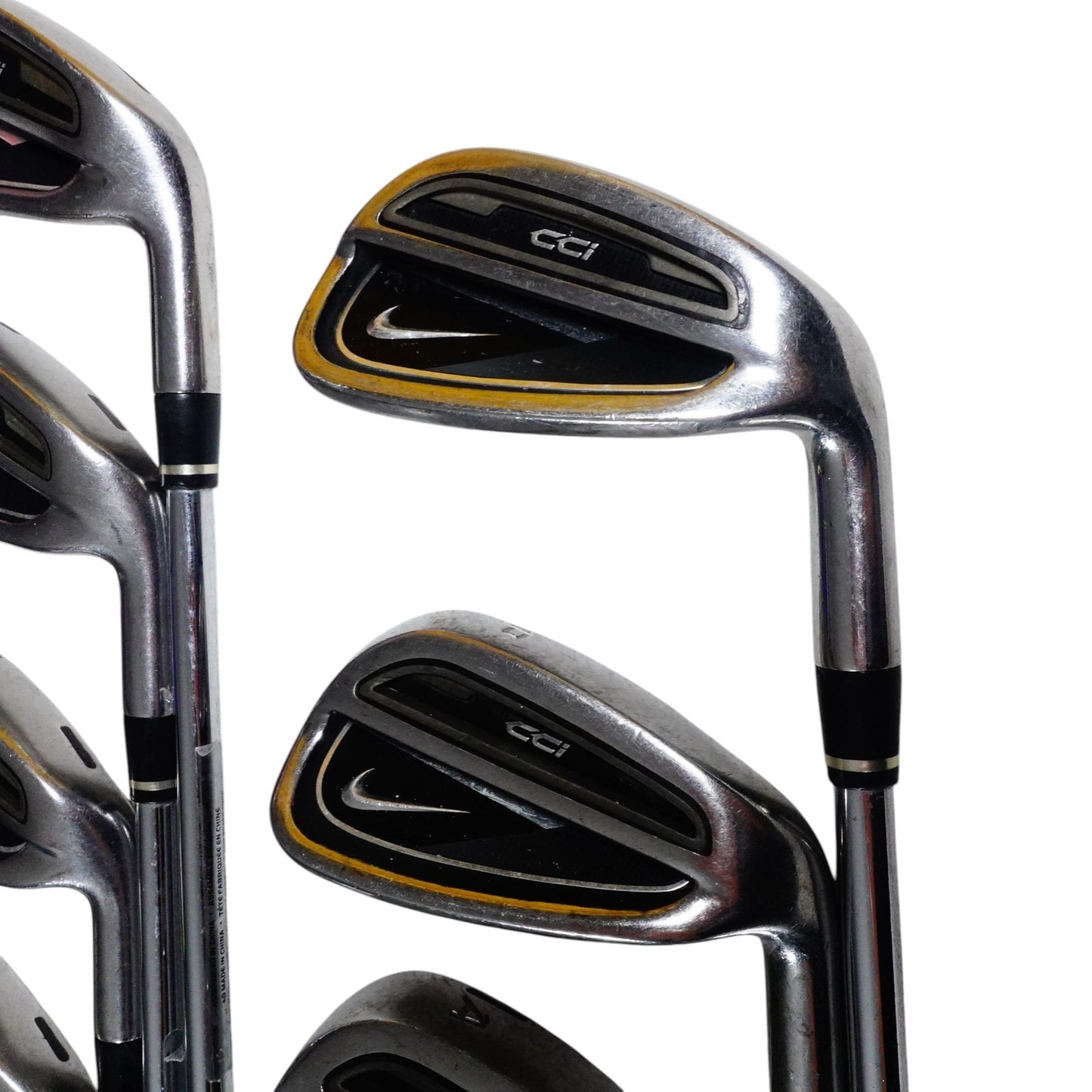 Nike CCi Iron Set Dynalite Gold R300 Regular Flex Steel 4-PW+A+SW RH