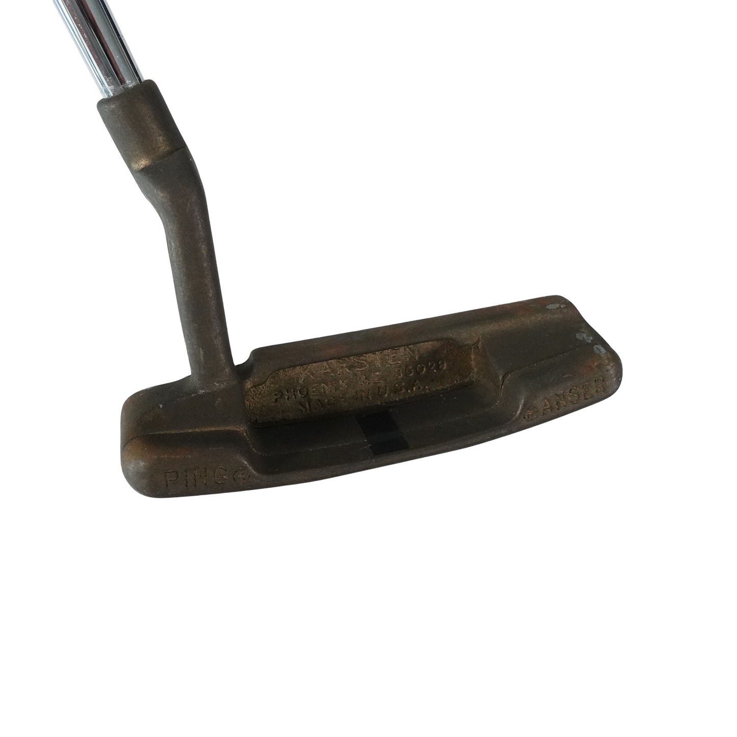 Ping Anser Karsten Phoenix AZ 85029 Made in USA Blade Putter 35" RH NEW GRIP