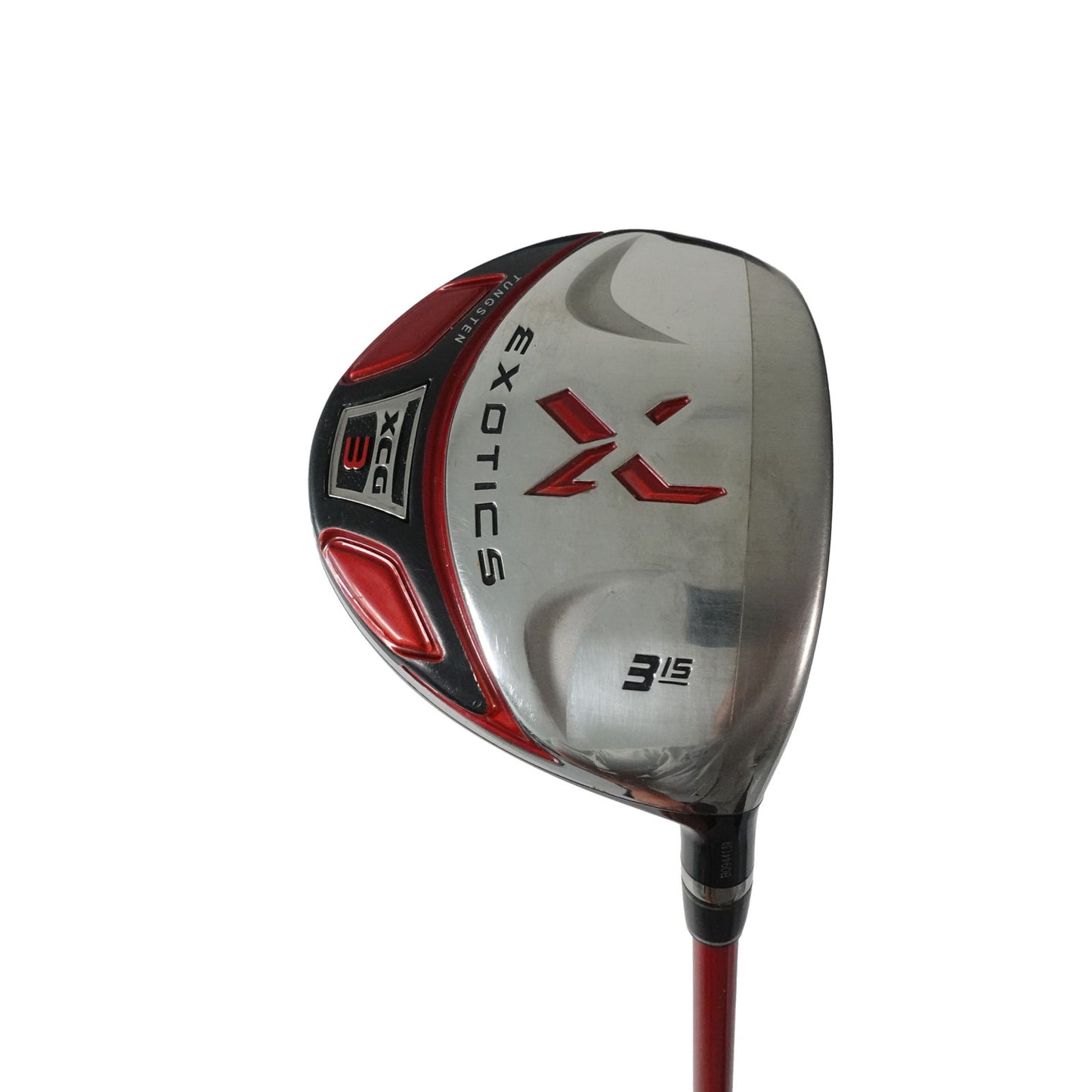 Tour Edge Exotics XCG 3 Wood 15 D Motore Stiff Flex Graphite 43" RH NEW GRIP