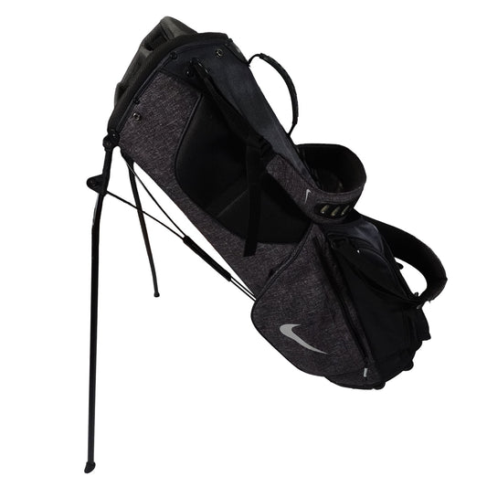Nike Air Sport Stand 8 Way Dual Strap Gray Golf Bag w Rain Cover