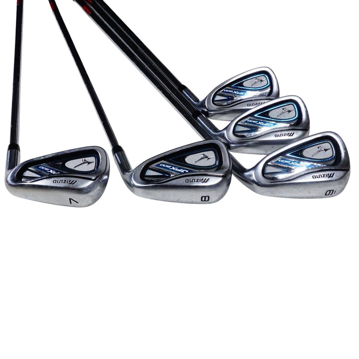 Mizuno JPX 800 Iron Set KBS Tour FST Stiff Flex Steel 4-PW+G +3/4" RH NEW GRIPS