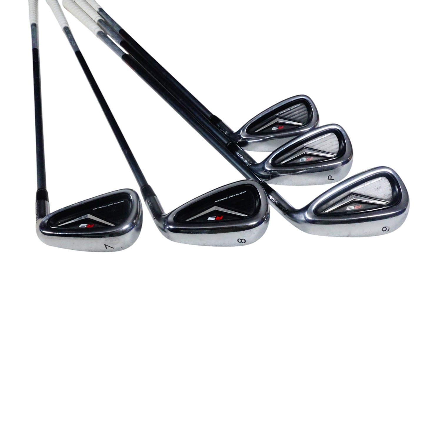 TaylorMade R9 Fujikura Motore Regular Flex Graphite Iron Set 7-PW+A RH