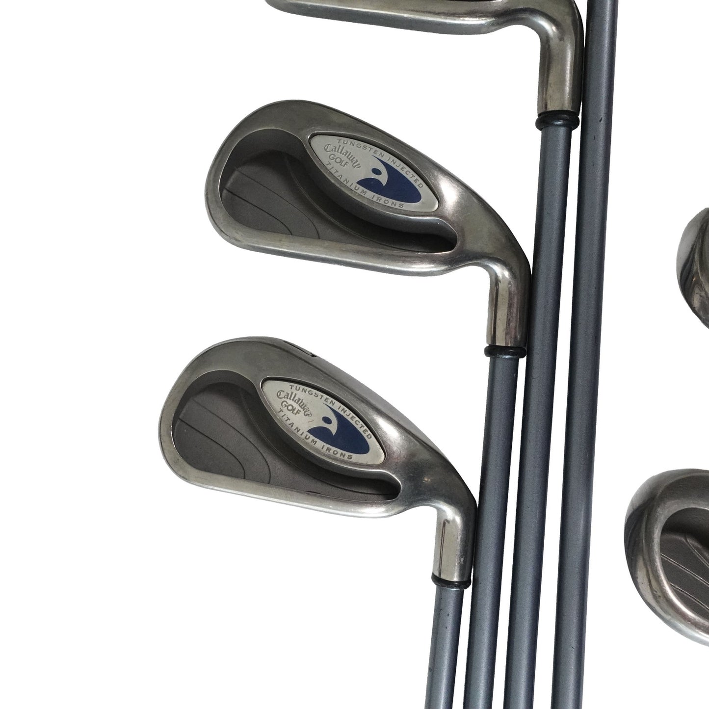 Callaway Hawkeye Iron Set Regular Flex Graphite 4-PW+SW RH NEW GRIPS