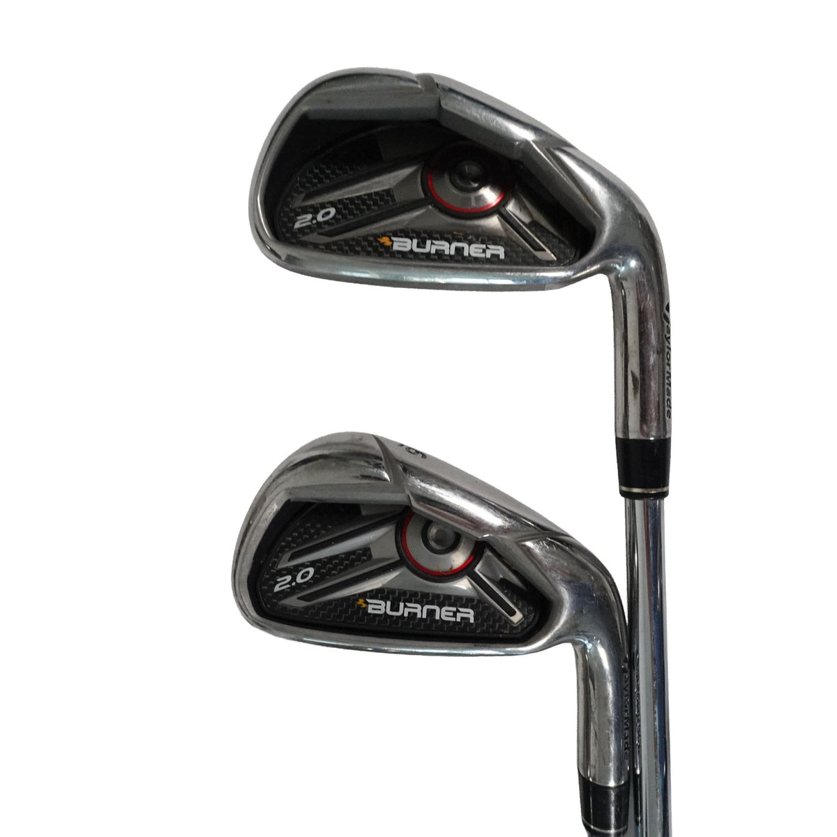 TaylorMade Burner 2.0 Iron Set Regular Flex 85 Steel 5-PW RH NEW GRIP