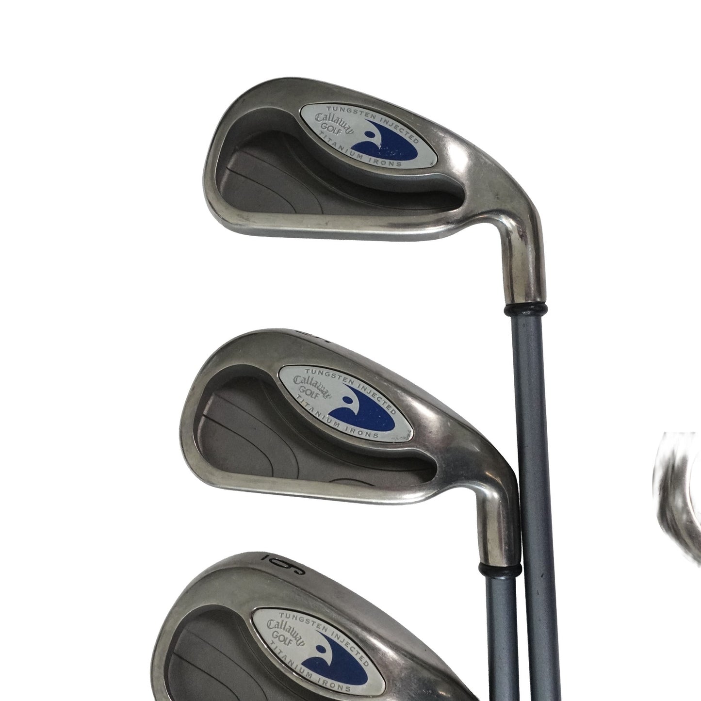 Callaway Hawkeye Iron Set Regular Flex Graphite 4-PW+SW RH NEW GRIPS