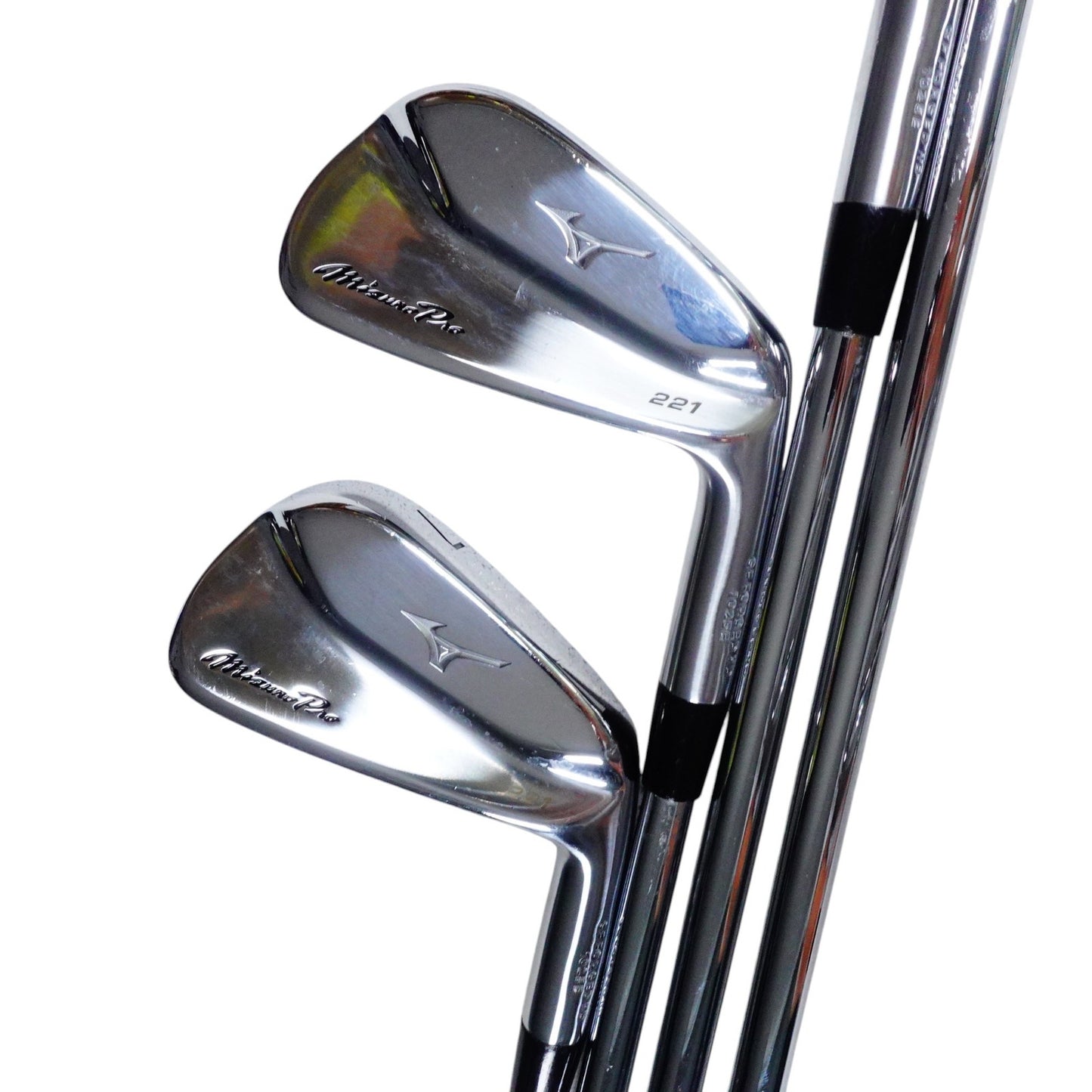 Mizuno Pro 221 Iron Set Dynamic Gold S300 Stiff Flex Steel 4-PW Very Good RH