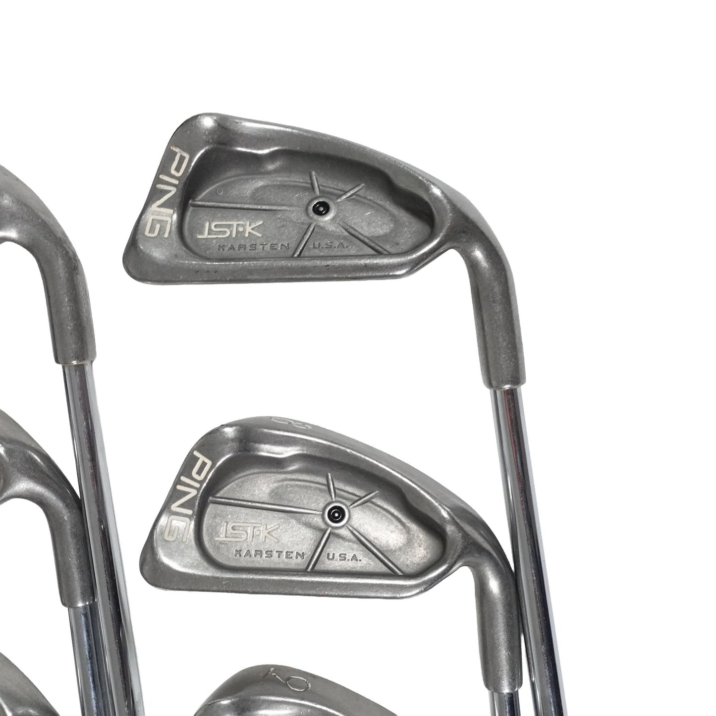 Ping ISI K Iron Set JZ Stiff Flex Steel Matching Serials 3-PW RH NEW GRIPS