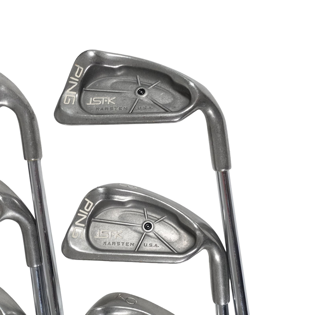 Ping ISI K Iron Set JZ Stiff Flex Steel Matching Serials 3-PW RH NEW GRIPS