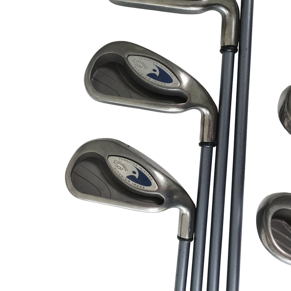 Callaway Hawkeye Iron Set Regular Flex Graphite 4-PW+SW RH NEW GRIPS