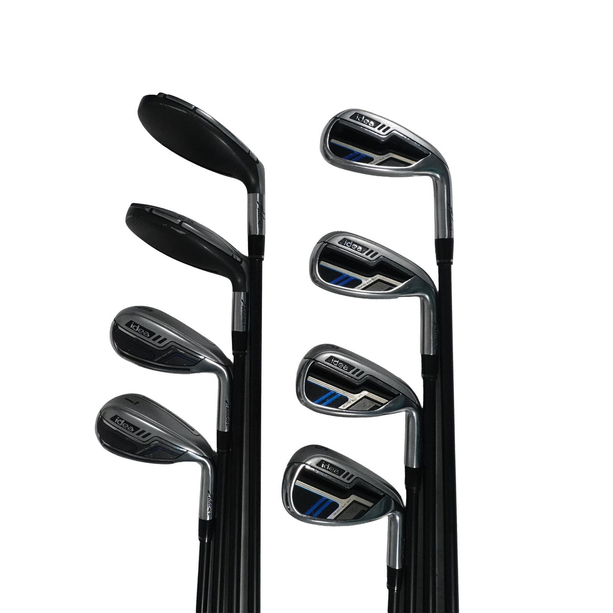 Adams IDEA Iron Hybrid Set A Senior Flex Graphite 4-5H 6-PW+SW RH