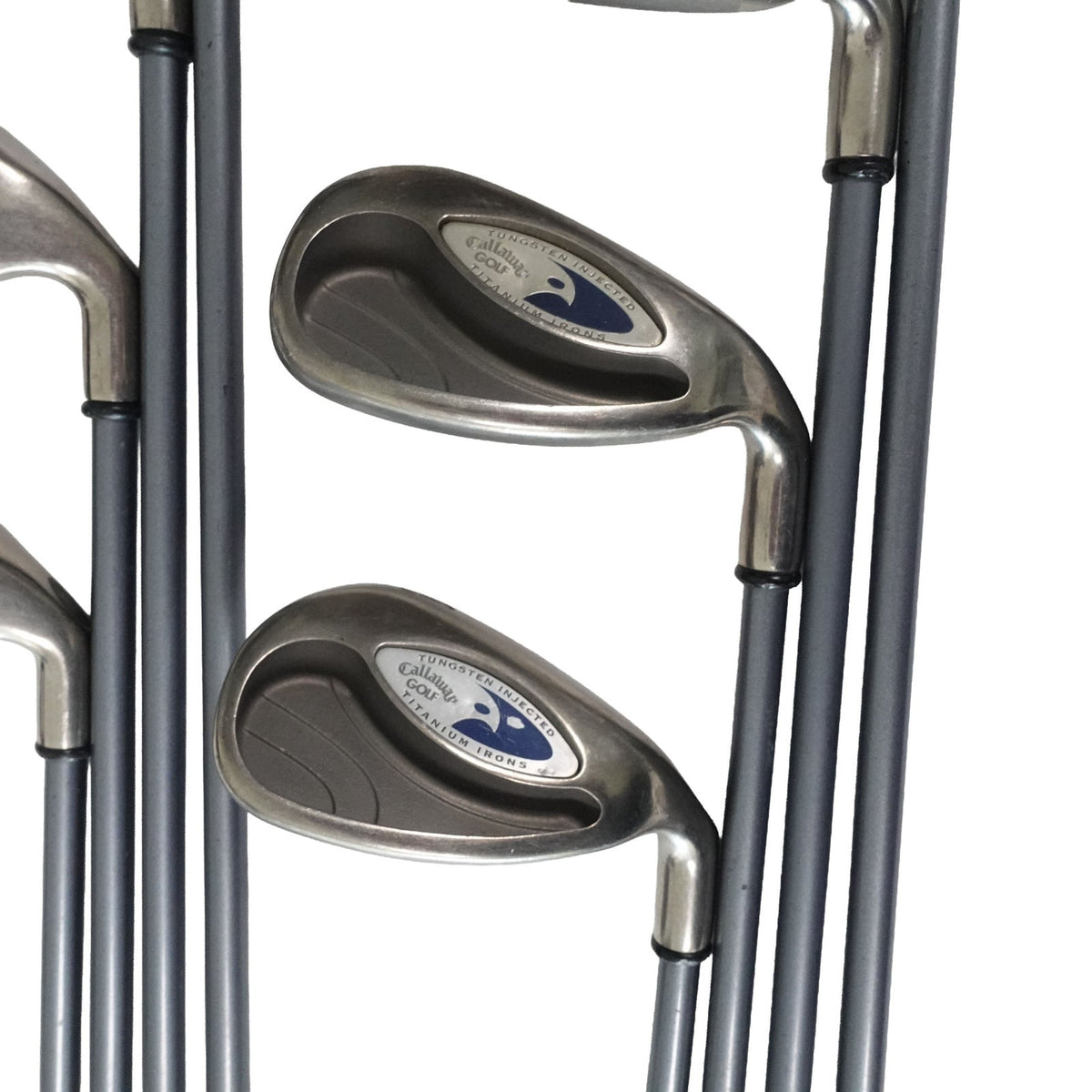 Callaway Hawkeye Iron Set Regular Flex Graphite 4-PW+SW RH NEW GRIPS