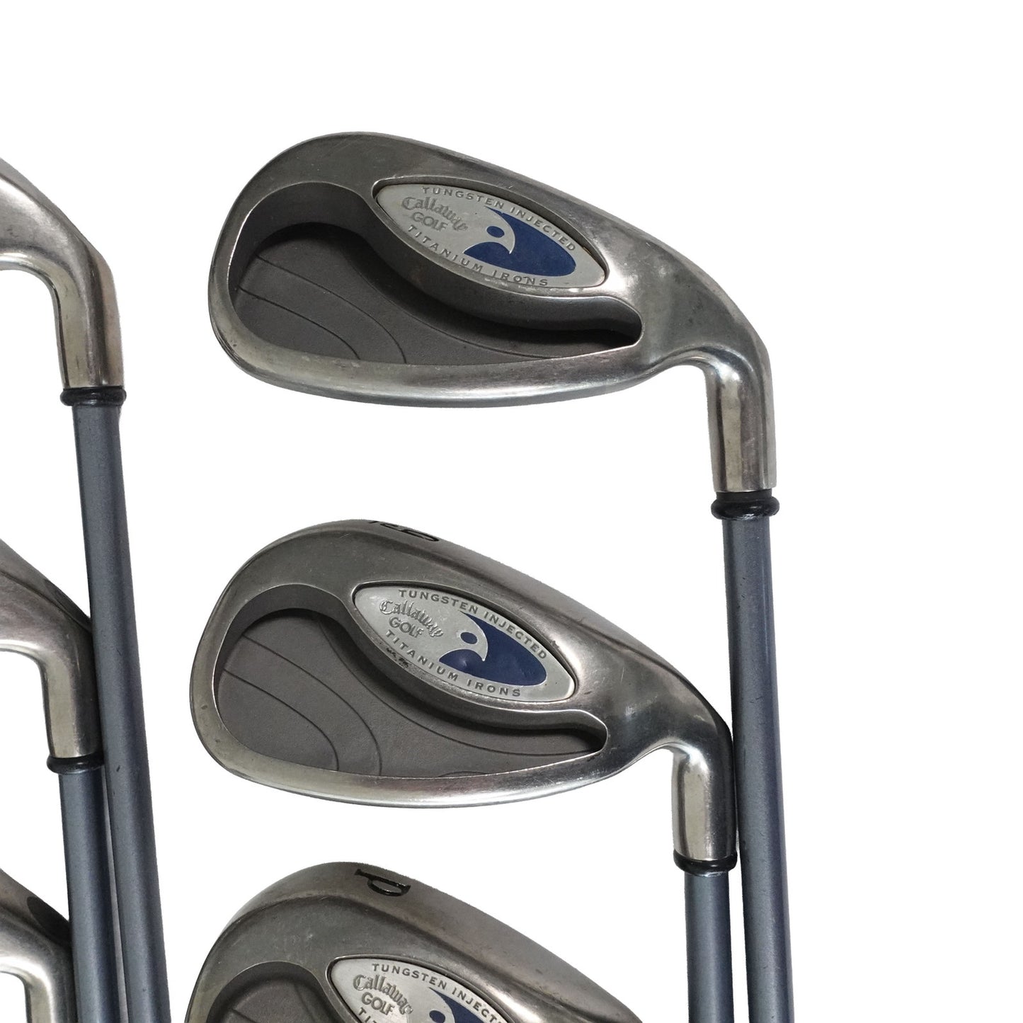 Callaway Hawkeye Iron Set Regular Flex Graphite 4-PW+SW RH NEW GRIPS