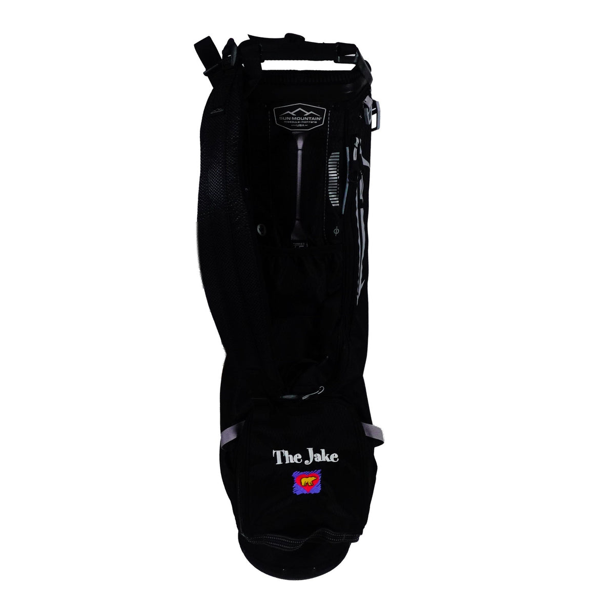 Sun Mountain The Jake Jack Nicklaus 4 Way Carry Dual Strap Stand Golf Bag w RC