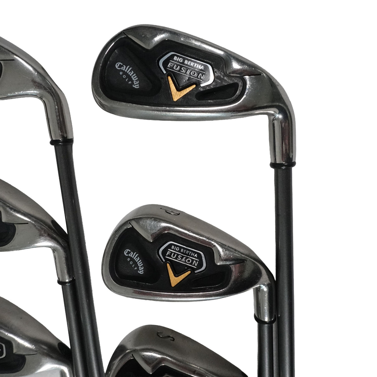 Callaway Big Bertha Fusion Iron Set RCH 45i Ladies Flex Graphite 6-PW+SW RH
