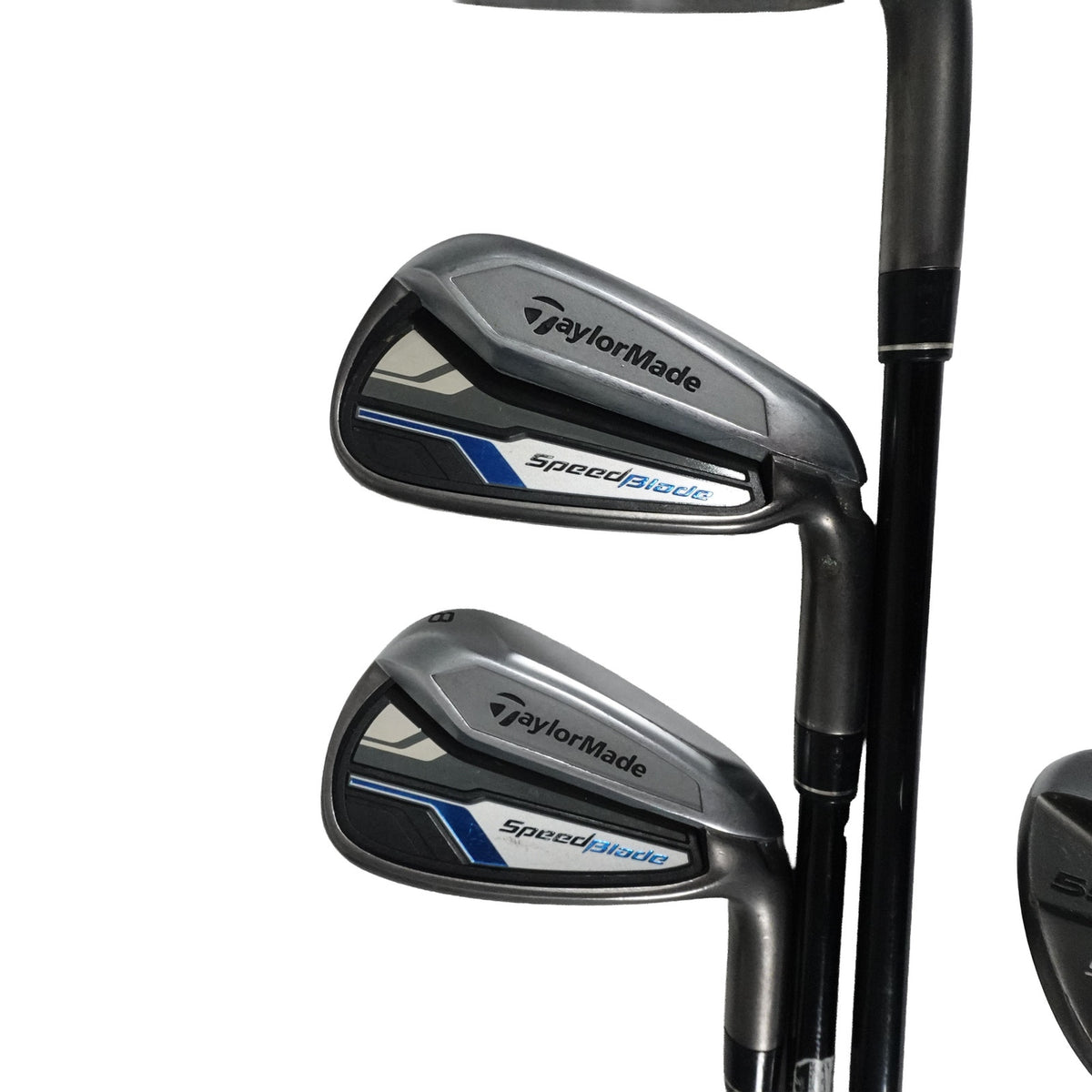 TaylorMade SpeedBlade Iron Set M Flex Senior Graphite 6-PW+SW NEW GRIPS