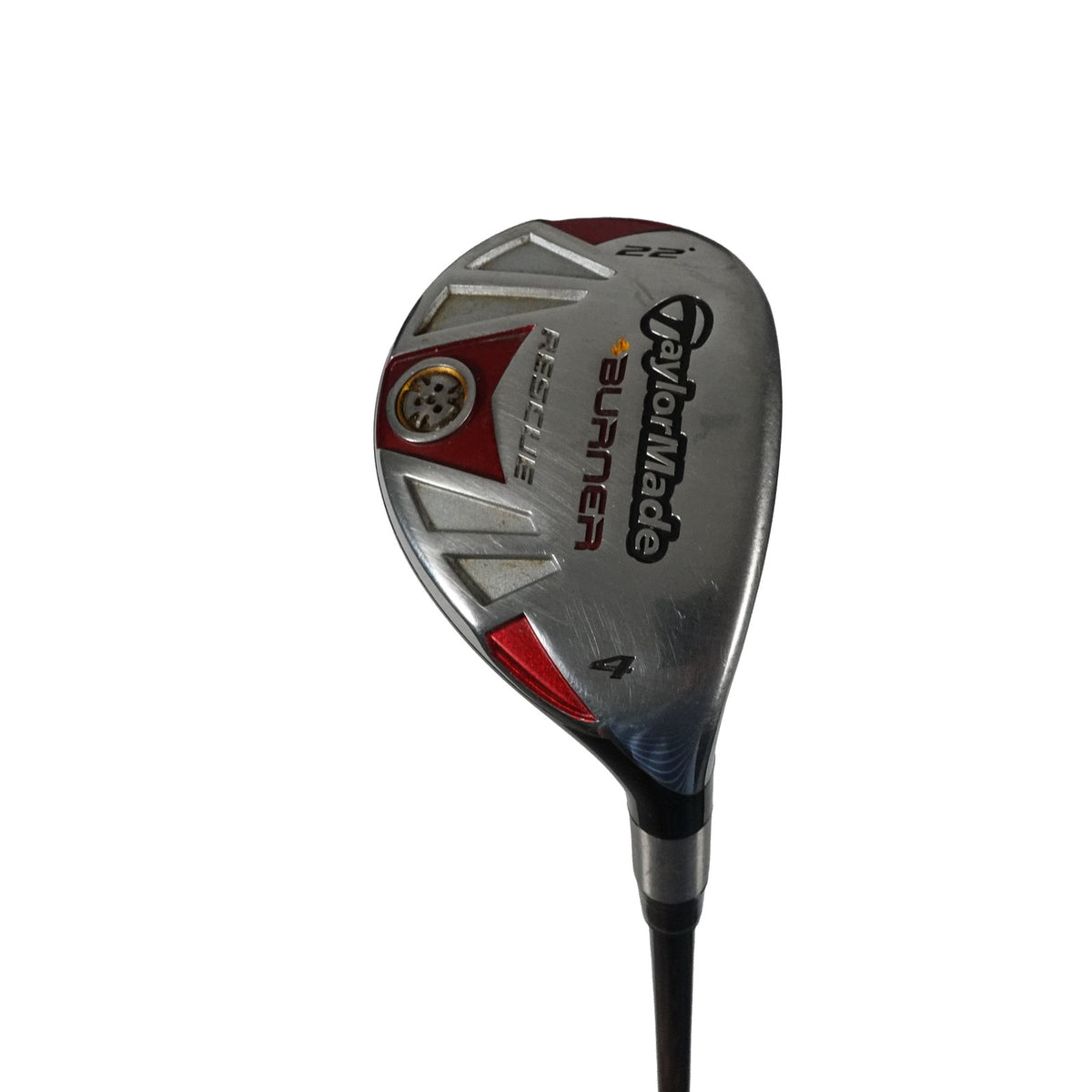 TaylorMade Burner Rescue 4 Hybrid REAX Stiff Flex 65g Graphite 40" RH NEW GRIP