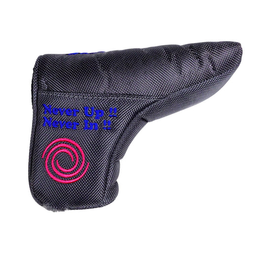 Odyssey Never Up Never In #1 Putter in Tour Gray Blade Putter Head Cover
