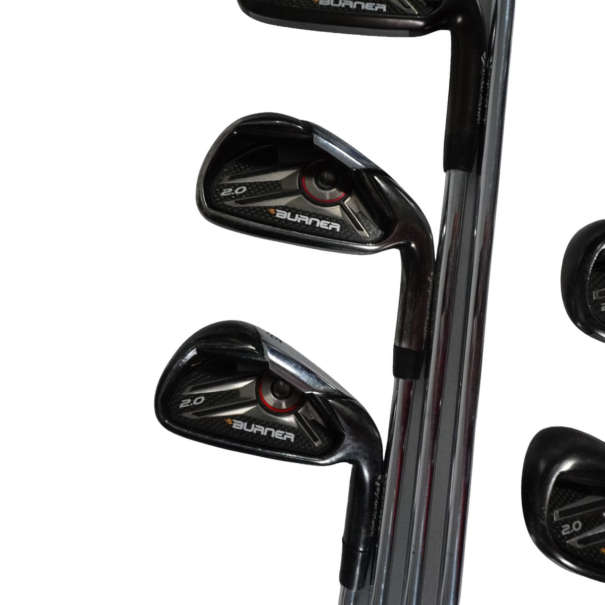 TaylorMade Burner 2.0 Iron Set Rifle FCM 6.0 Stiff Flex Steel 3-PW RH
