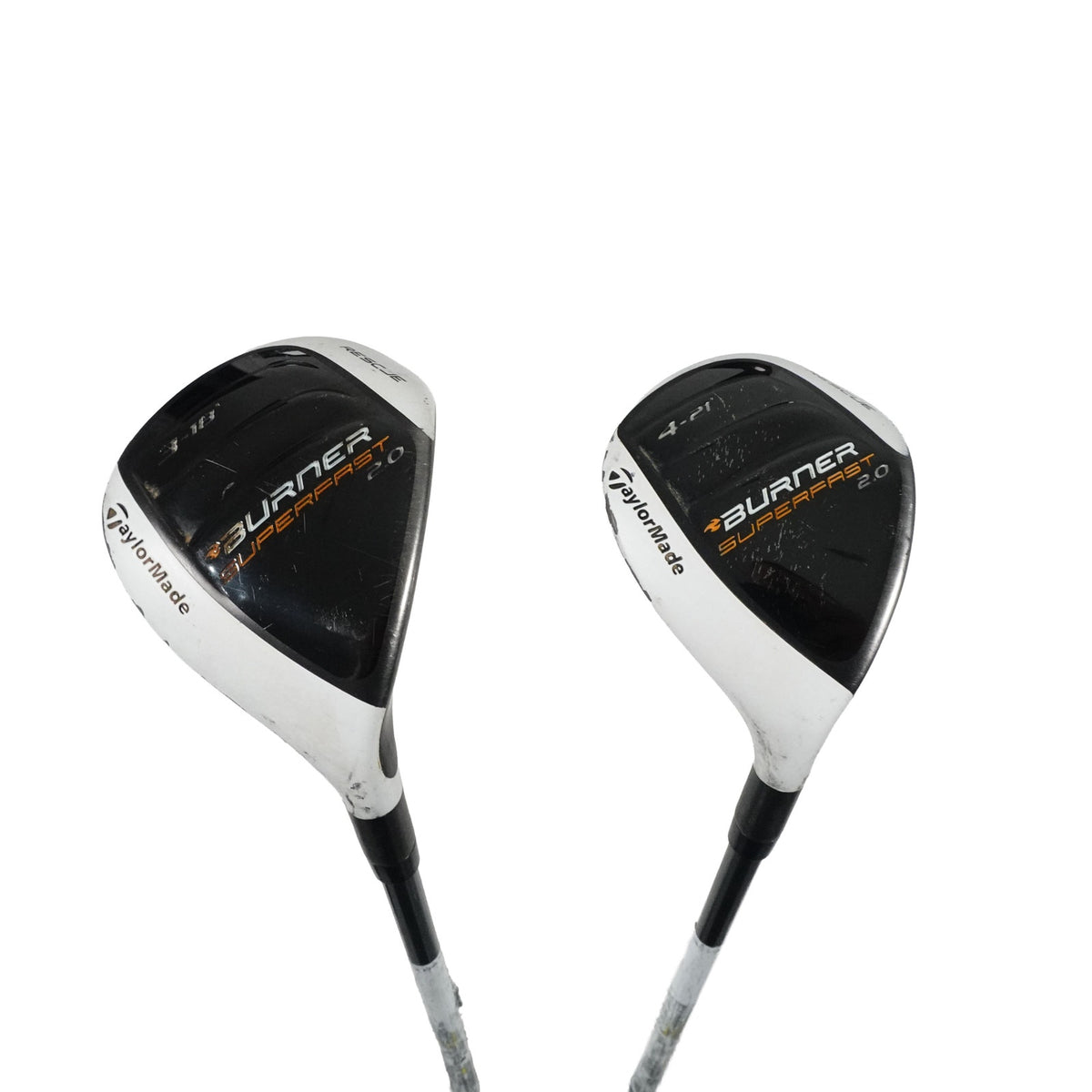 TaylorMade Superfast 2.0 Hybrid 3 4 Set REAX Regular Flex Graphite RH NEW GRIP