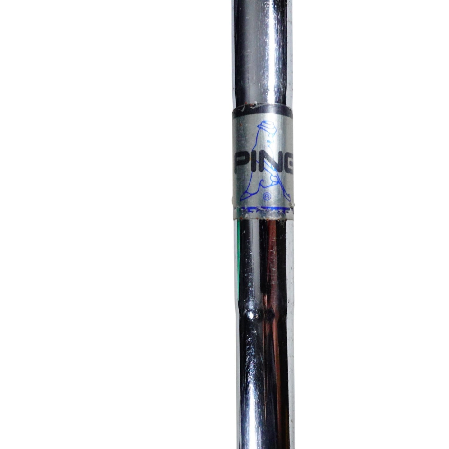 Ping Eye 2 Orange Dot 9 Iron Backward Stamp Pat Pending Stiff Flex Steel 35.5 RH