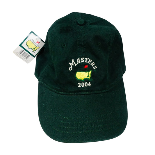 2004 Masters Hat Green American Needle Adjustable Golf Hat Cap NWT New with Tags