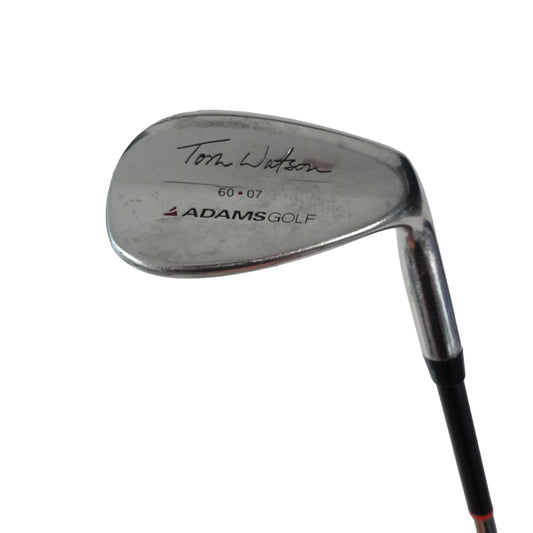 Adams Tom Watson 60 D 07 Lob Wedge GT Shaft Steel Graphite Tip 35.5" RH