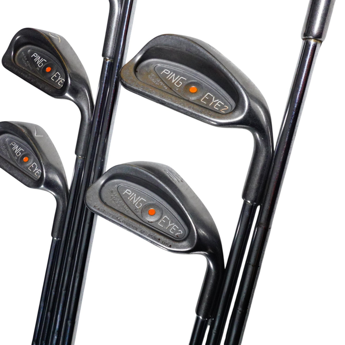 Ping Eye 2 Orange Dot Iron Set ZZ Lite Stiff Steel -0.5" 4-PW RH Matching Serial