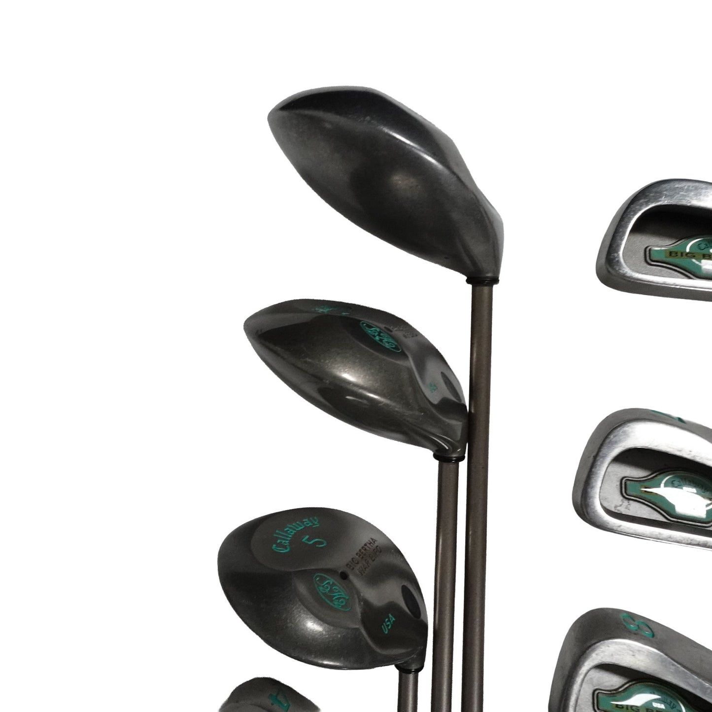 Callaway Big Bertha Set Gems Ladies Flex Graphite Driver 3 5 Wood 4-PW RH
