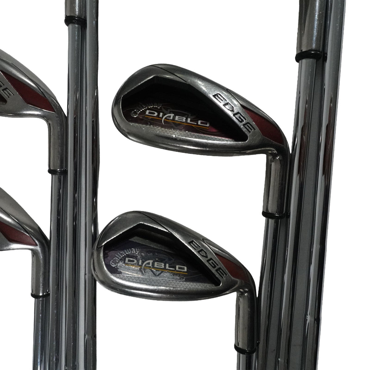 Callaway Diablo Edge Iron Set Uniflex Steel 4-PW+A RH NEW GRIPS