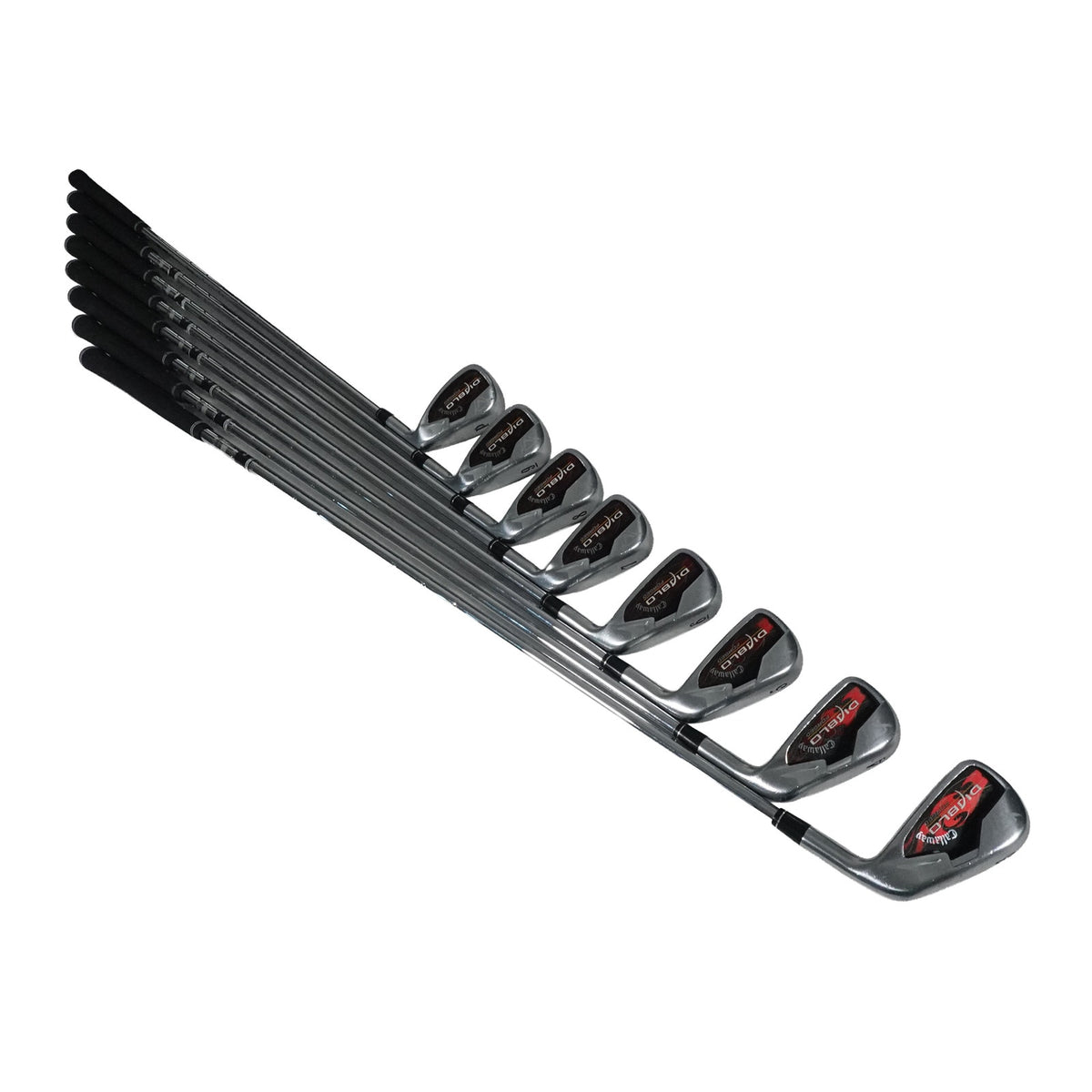 Callaway Diablo Forged Iron Set NS Pro 1100GHUniflex Steel 3-PW RH NEW GRIPS