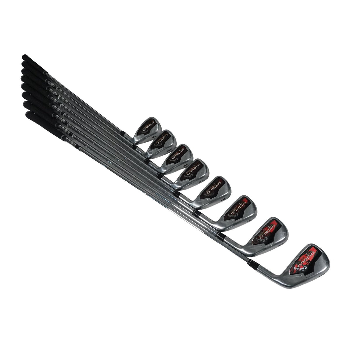 Callaway Diablo Forged Iron Set NS Pro 1100GHUniflex Steel 3-PW RH NEW GRIPS